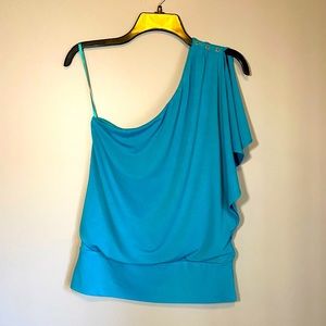 White House Black Market One shouldered top size small